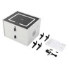 Smart Nightstand with 2 Fingerprint Lock Drawer, Smart Bedside Side