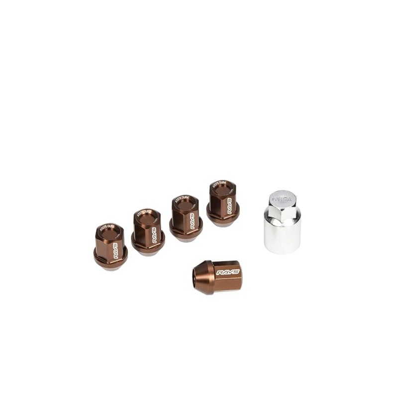 RAYS Duralumin Lock & Nut Set for L32 4H M12