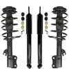 Detroit Axle - Front Struts w/Coil Springs Rear Shock Absorbers