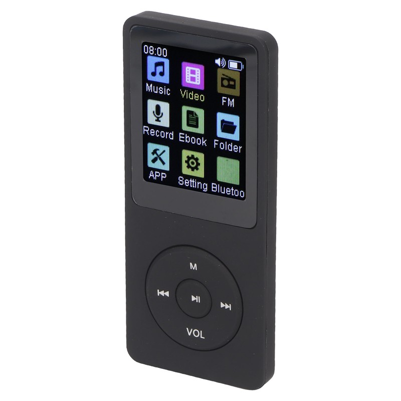 Bluetooth MP3 Player 1.8 Inch Color Display Built in Speaker