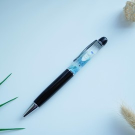 Sikyby Funny Pens with Cute Float Liquid Pen Ship/Boat Unique Sea Life Gift for Men Women Friends Cute Gifts Party Invitation Ideas