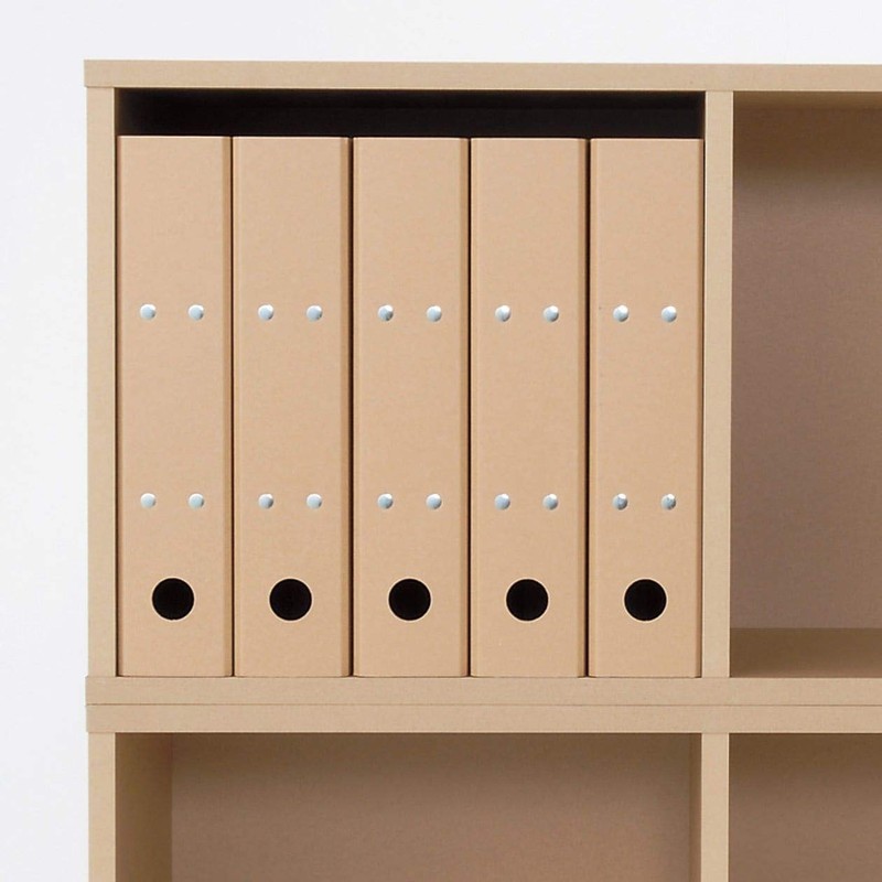 MUJI 82110562 2 Hole File, 2 Hole File, 2.0 inches