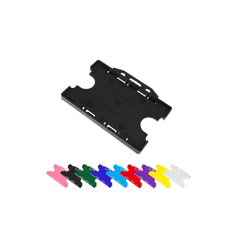 PCL Media ltd Double Sided ID Card Holder Black Two