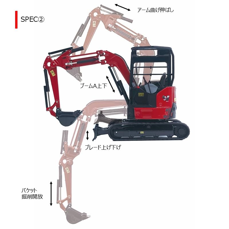 Yanmar B3δ Die-cast Miniature Yanmar YANMAR Die-cast Construction Equipment Construction