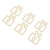 100PCS Funny Cute Paperclips Decorative Metal Small Journaling Paper Clamps