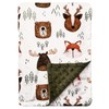 Baby Blanket for Boys Girls,Soft Minky Blanket with Double Layer