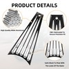 Sresk CNC Front Radiator Frame Grill Cover Guard Protector Fit