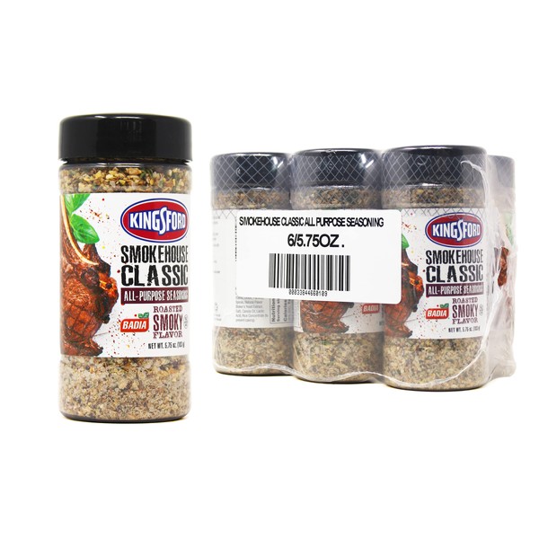 Kingsford Badia Smokehouse Classic All-Purpose Seasoning, 5.75 oz (Pack of