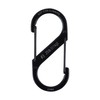 Nite Ize S-Biner Dual Carabiner Stainless Steel, Black, #3-Size, SB3-03-01