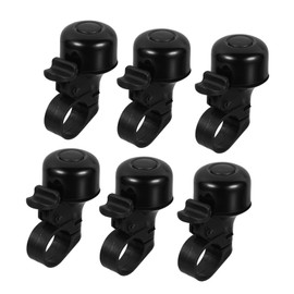Sosoport 6pcs Mini Bike Bells Loud Sound Bell for Boys and Girls Easy to Install Bicycle Safety Warning Accessories for Mountain and Road Bikes