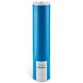 VEVOR GAC Filter, Universal Fit 20 x 4.5 in Granular Activated Carbon Replacement - for Whole House Water Filter Systems, Reduces Chlorine, Chemicals, VOCs, Bad Taste & Odor