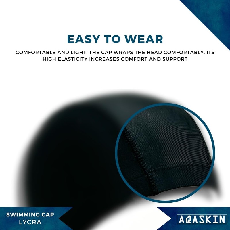 Professional Swimming Headphones in Hypoallergenic Lycra – Latex Free –