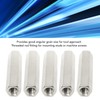 5Pcs Silver M8 Hex Coupling Nut Safe Practical Stainless Steel