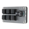 6 Key Mini Keypad with Knob RGB Light Blue Switch