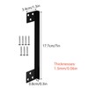 Door Latch Guard Stainless Steels Home Security Door Lock Plate