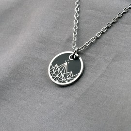 The Night Court Jewelry Court of Thorns and Roses Earrings To the Stars Night Court Bookish Gifts (Night Court necklace)