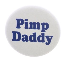 A&T Designs Pimp Daddy 2.25" Keychain Cool Guy Urban Slang