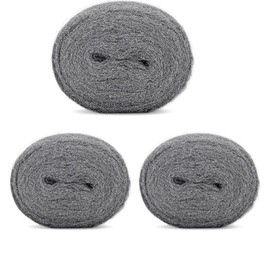 3 Packs of Stainless Steel Wool, Steel Velvet Filled Fabric Rolls, Gap Blocking Kits Keep Annoying Animals Away from Garden/House/Garage Holes/Wall Cracks/Vents