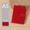 Premium A5 Thick Faux Leather Journal Notebook with Secure Clasp