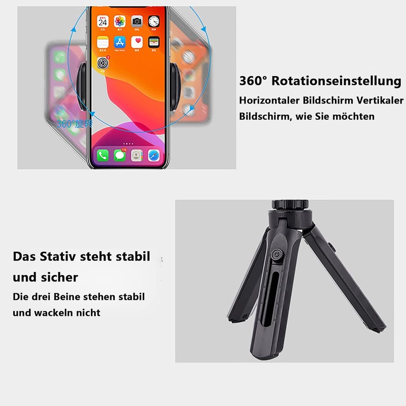 Soporte Flexible para teléfono móvil, Soporte para teléfono móvil, trípode