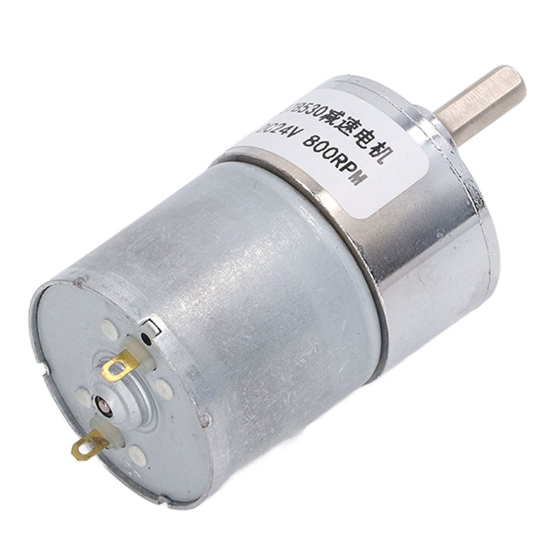 Gear Motor DC 24V 800RPM Speed Reduction Stable Transmission Geared