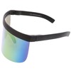 zeroUV Visor Sunglasses for Men and Women, Futuristic Face Shield