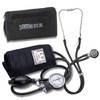 Santamedical Adult Deluxe Aneroid Sphygmomanometer with Stethoscope - Blood Pressure