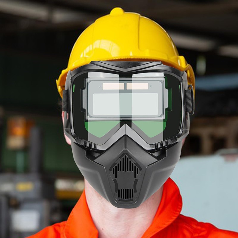 Auto Dimming Welding Helmet,Breathable Welding Protector | Breathable Welder Helmet