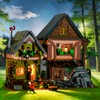 BNG Medieval Cabin Building Set, House Building Block Set with