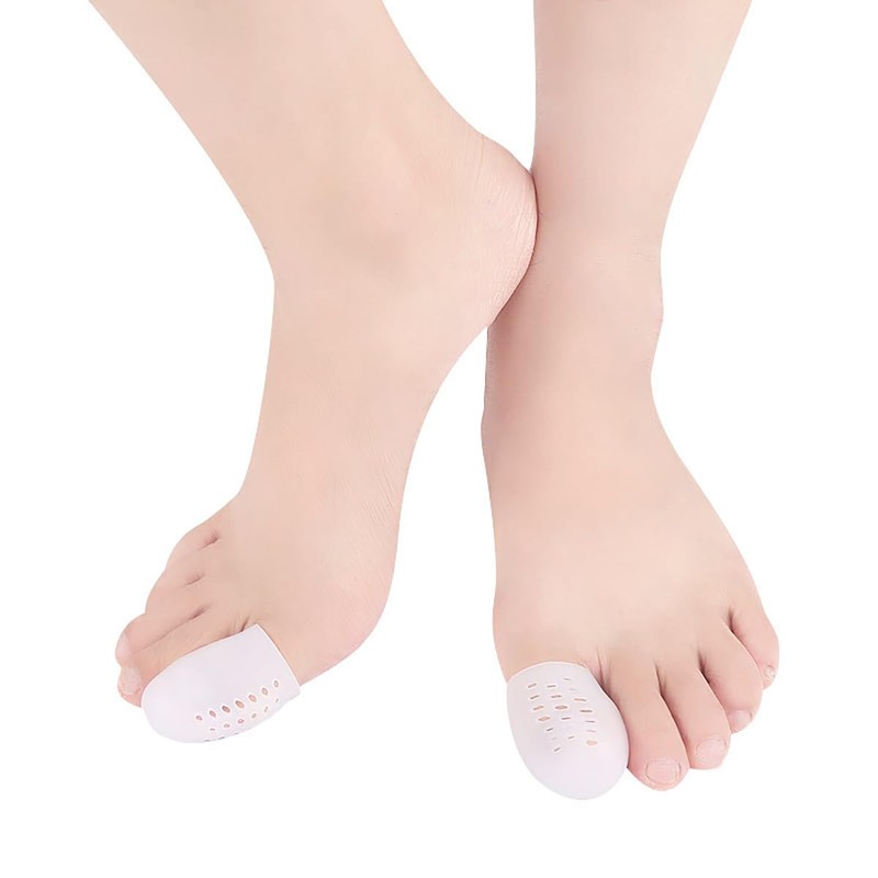 足指 足爪キャップ 8個入り 足指保護キャップ シリカゲル製 足指サック つま先プロテクター 足先のつめ保護キャップ スポーツ 巻き爪