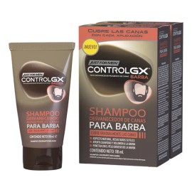 Just For Men Shampoo Desvanecedor Control Gx Barba 2-pack