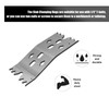 RIMLUFE 6PCS Slab Clamping Dogs for Woodworking Tools, Pinch Dogs
