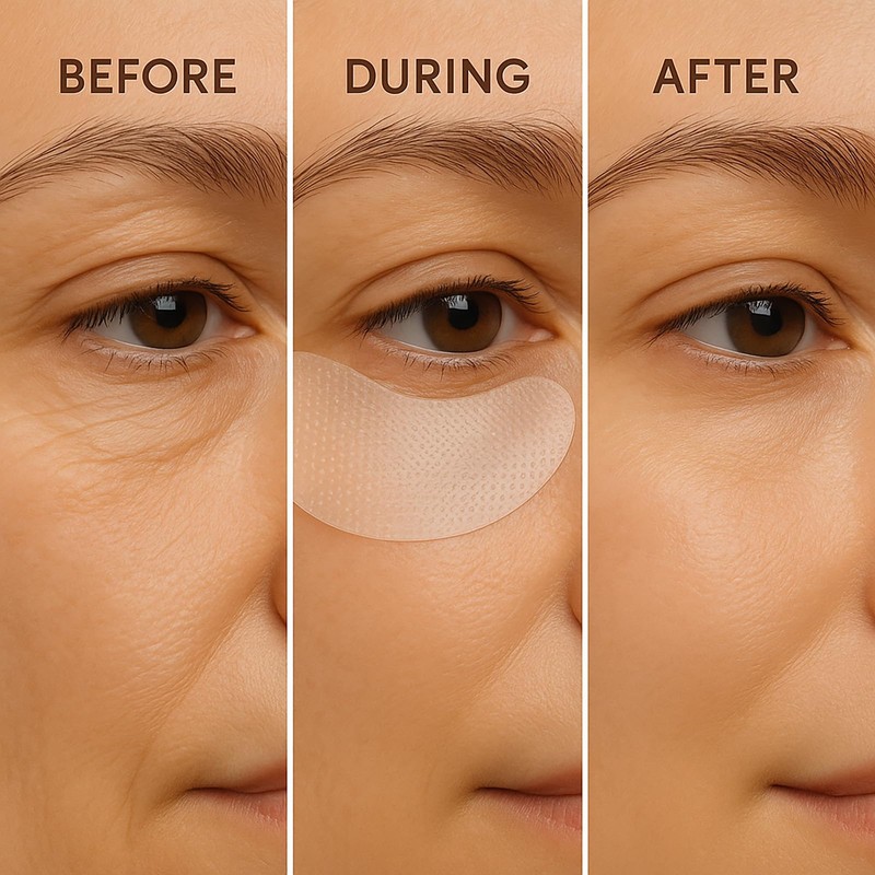 Micro Eye Patches, Deeply Hydrating Anti-Wrinkle Patches, Contains Hyaluronic Acid