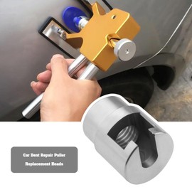 ECSiNG 3-teiliger Dellen Reparatur Adapter M8 M10 M12 Auto Reparatur Abzieherkopf Dellen Entfernungswerkzeug aus Aluminiumlegierung für Einfaches Greifen Ziehen