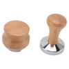 Coffee Powder Press Hammer and Distributor Set Stainless Steel Base