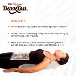 Tiger Tail DrySoak Hot Water Therapy Bag, Small (11" x 15"), Made in USA (Sister Brand Fomentek)