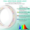 LORDEM 10" Grow Light for Indoor Plants, Full Spectrum Plant
