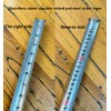Redagod 25ft Tape Measure Stainless Steel Measuring Tape with TWo-sided