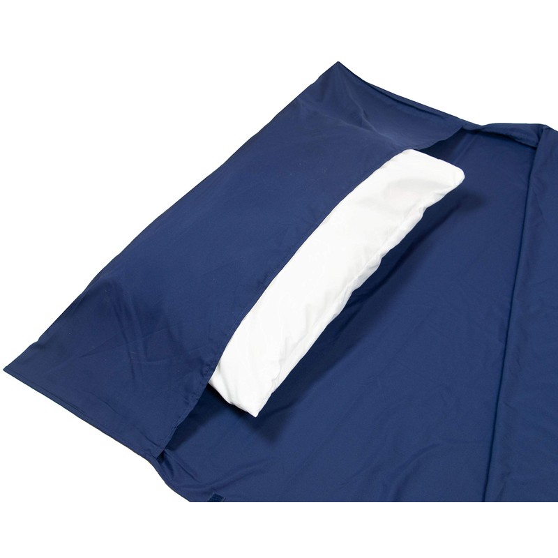 ZOLLNER Microfibre Sleeping Bag 90 x 220 cm Marine