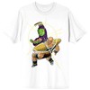 Mens Dragon Ball Z Anime Characters White Graphic Tee Shirt