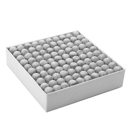 Dilwe - 100 puntas de billar, puntas suaves de repuesto de punta de billar, puntas de virola de billar (11 mm / 0.43 pulgadas)