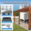 4x4 Post Base 2Pcs-Inner Size 3.6x3.6-Heavy Duty Metal Post Brackets-Deck
