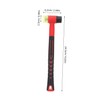 Operitacx Double Faced Ergonomic Rubber Hammer Soft Head Mallet for