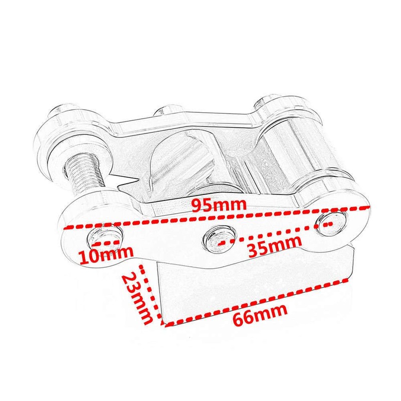 FOR HONDA GROM MSX125 SF 2013-2020 Yamaha LC150 Exciter150 INCH