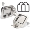 Tool Box Replacement Latch,2 Stainless Steel Truck Tool Box Latch