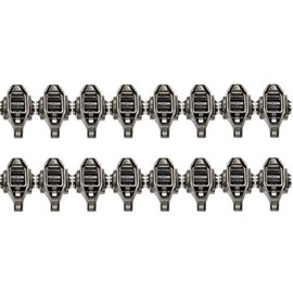 Michigan Motorsports LS1 Rocker Arms with Trunion Kit Installed - FITS LS2 LS6 LQ4 LQ9 LY5 LY6 LM7 4.8 5.3 5.7 6.0 Bolts Not Included