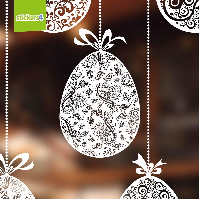 Easter Decorations - Easter Window Stickers - 10 x Beautiful