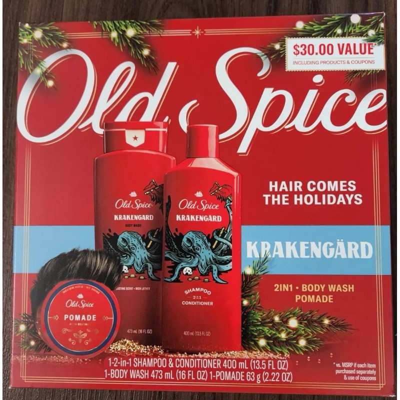 Old Spice krakengard 3 pc Gift Set