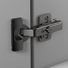 ATYLYF Upraded Frameless Full Overlay Soft Close Concealed Hinge Cabinet