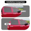 Polished Stainless Steel Chrome Window Sill Trims Compatible with 2014-2018